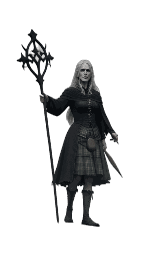 Generated sprite: First Witch